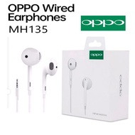 OPPO Earphone RENO 2 3 4 5F 6 6Z A96 A95 In-Ear Stereo Earbuds With Mic for OPPO A92 A93 A5S A32 A54 A53 A74 A77 headset
