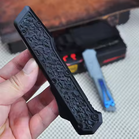 NEW Micro UTX 85 MICRO TECH High-Quality Pocket Knife CNC Aaluminum Handle Defense Combat Tactical C