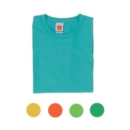 🇲🇾 OREN SPORT PLAIN T-SHIRT ~ T-Shirt Kosong CT51 ~ Round Neck 100% Cotton