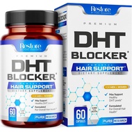 DHT Blocker  port plement - Saw Palmetto + Hair Vitamins for Women & Men - ports Healthy  & Thick & 