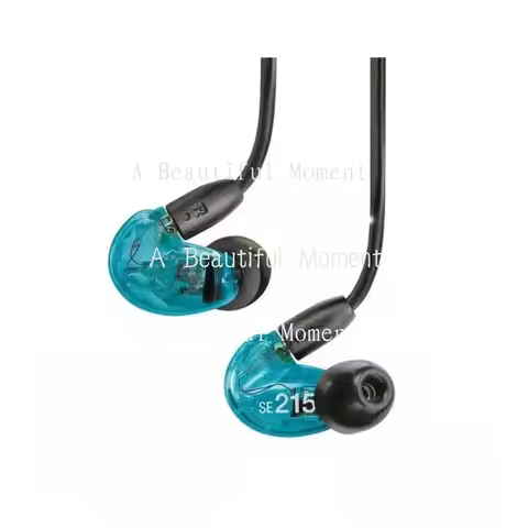 Original AONIC SE215 Earphone Microphone Titanium Vibration Coil High Quality HIFI Music Experience