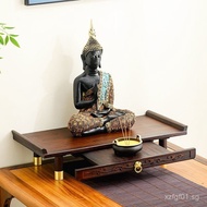 Altar Incense Table God of Wealth Base God Position Stand Buddha Statue Stand Heightening Pad Family