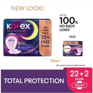Kotex Overnight Total Protection with Wing (32cm/35cm)