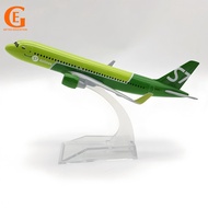 Russian S7 Airlines Airbus 320 Plane Model Diecast Siberian Airlines A320 Airplane Aircraft Toy Avia