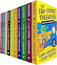 The Treehouse Storey Books 1 - 9 Collection Set by Andy Griffiths & Terry Denton (13-Storey, 26-Stor