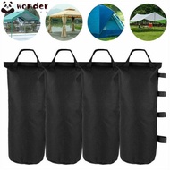 WONDER 1/4Pcs Garden Gazebo Foot Leg, Black Canopy Tent Sandbag, Durable with Handle Sand Shelter Camping