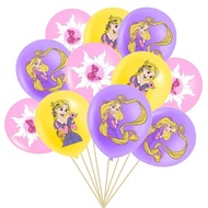12pcs Tangled Rapunzel Princess 12Inch Latex Balloon Kids Birthday Party Decoration Gift For Kids