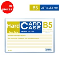 Transparent Thick Plastic Protective Sleeve Document Holder A3 A4/A5 Paper Size