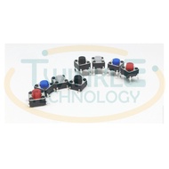 Push Button Tactile switch momentary SMD through Hole 6 mm x 6 mm straight 5mm , 4 pins 4pin Push Bu
