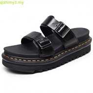 Dr.Marten Men's Genuine Cow Leather Sandals, Thai Cow Leather Sandals (DR.3Q) Selipar Lelaki Sandal 