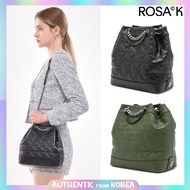ROSA K WOMEN BAG Coco R Quilting Bucket Bag Shoulder Bag 2 Colors