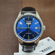 Citizen NH8390-20L C7 Series Automatic Analog Black Leather Strap Men's Watch