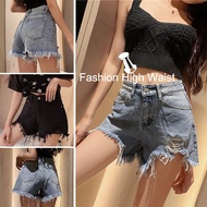 Women's denim shorts light blue high waist denim shorts shorts women's shorts