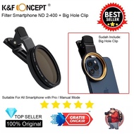 IPHONE KNF CONCEPT Variable ND 2-400 Filter 52mm Smartphone For Samsung Androidiphone