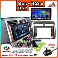 [2+32 DSP] QLED T5 T3L Perodua Myvi Icon '15-17 Allwinner 2GB Ram 10" IPS Screen Android Player Myvi