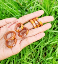 Cincin wafak coklat ukuran 15 kokka kaokah