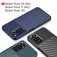 Carristo Xiaomi Redmi Note 12S / Note 11 4G / Xiaomi Redmi Note 11S 4G Storm Thick TPU With Shockproof Design Back Case Cover Protection Soft Silicone Casing Phone Mobile Anti Shock Housing