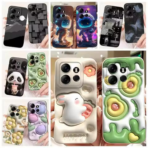 Luxury Fashion Back Cover For Tecno Pop 7 Pop7 Pro BF6 BF7 Coque For Tecno Spark GO 2023 BF7n Phone 