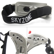 Skyzone SKY04X/L FPV Goggles Head Strap Faceplate Mask PU Pad w/Magic Stick Loop Tape for Racing Dro