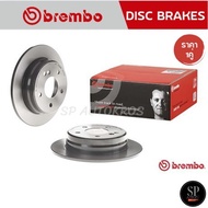 ฺ BREMBO Rear Brake Disc Plate BENZ C CLASS W202 (180 200 220 280) '93-97/08 4738 21/258MM/1 Pair