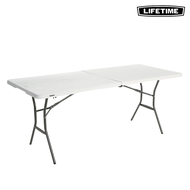 【 Free shipping 】Lifetime USA 6 FT Durable White Table - Easy Maintenance, Foldable, and Eco-Friendly Craftsmanship!