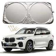 XHRING Windshield Sun Shade for BMW Accessories X5 X3 X7 X1 X4 X6 3 5 6 7 8 M5 M6 M7 M8 Series Acces
