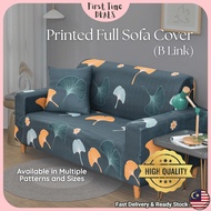 FTD💖B Elastic Sofa Cover, Anti-Cakar Kucing Sarung Kusyen 1/2/3/4seater L-Shape Sofa, Penutup Sarung