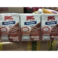 Thai Dan Mark Milk UHT Sweet Flavor, Chocolate flavor,125ml,