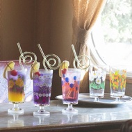 日本ADERIA 昭和復古高腳玻璃杯305ml / 共5款