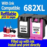 682xl ink 682  hp682xl refillable ink cartridge Compatible for HP 2776 2777 2778 2779 1216 2336 6078