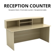 Free Install and Deliver✅Ready Stock Reception Cashier Counter Office Table 5 Feet & 6 Feet