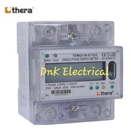 Promo KWH Meter 1 Phase Double Tariff/2-Tariff Thera Brand TEM031N-D7223 Discount