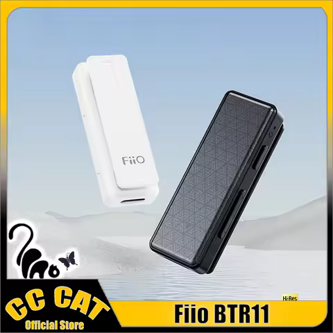 Fiio Btr11 Bluetooth 5.3 Receiver Ldac Audio Headphone Wireless Bluetooth Headphone Amplifier Adapte