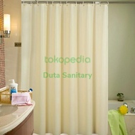 NEW Shower Curtain 200x200 textile/Shower Curtain fabric 200cm/ Ivory Curtain