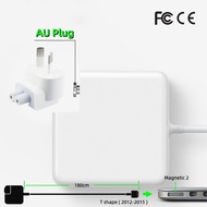 Upgraded 45W Magsafe 2 Charger for MacBook Air Pro High-Speed Safe Charging CE/FCC Certified (Compat