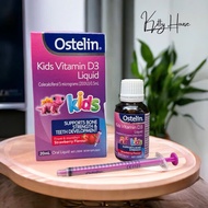 Ostelin Kids Vitamin D3 Liquid 20ml straw for babies