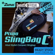 Divoom Pixoo Sling Bag C Global Version -Most Stylish Compact Slingbag Weather Resistant