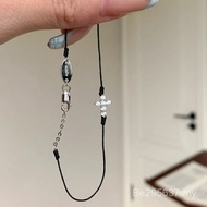 Classy Matching Stacking Multi-Color S925 Bracelet Fashionable All-Match Simple Jewelry Sterling Sil