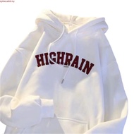 0403 ROY Hoodie Men Women Unisex Coffee Oversized Hoodie Korean Style Couple Sweater Lelaki Plus Siz