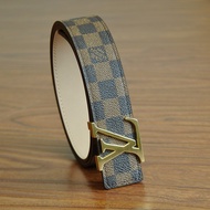 LV brand leather belt aviation leisure fashion business men and womenpd