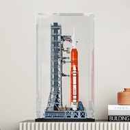 LEGO 10341 Artemis Rocket Launch System Acrylic Display Box Kotak Penyimpanan Mainan Transparent Fig