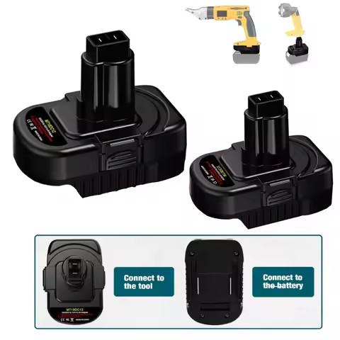 for DeWalt for Makita for Milwaukee18V /20V battery to for DeWalt 12V/14.4V power tools use， battery