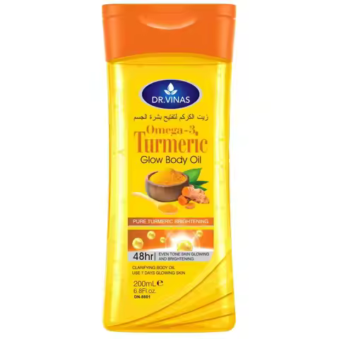 200mlBody OilTurmeric Omega-3 Glow Body Oil Body Oil Skin Care Oil