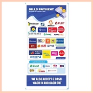 ✔ ✈ ◭ BILLS PAYMENT TARPAULIN AVAILABLE COD