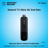 Xiaomi TV Stick 4K 2nd Gen 2 Google TV Android TV Dolby Vision HDR10+ WiFi 6