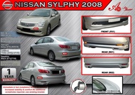 Nissan sylphy 2008 2009 2010 Airmaster air master am bodykit body kit front side rear skirt lip