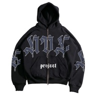 ENOCH | HOODIE ZIPPER BOXY | HIRAET | FLEECE 280-300 GSM