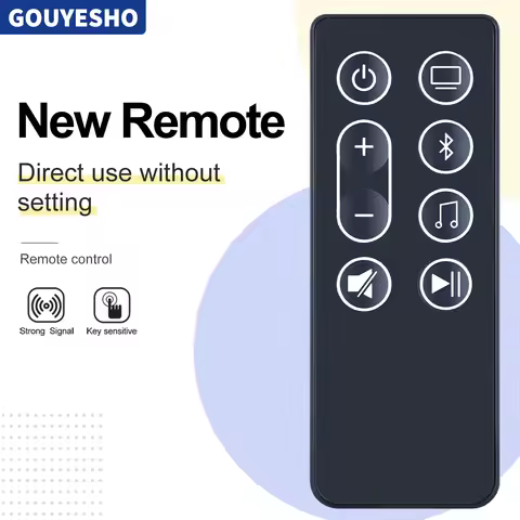 New Remote Control Use for Bose Smart Soundbar 300 Series Music Player System Audio Controller Repla