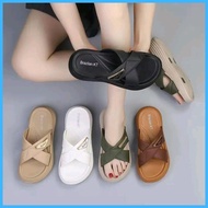 ☸ ❐ ☬ New Brazilian KT Korean Wedge Sandals High Heels Korean Fashionable For Women