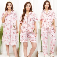 PREMIUM COTTON PAJAMAS LOTSO BEAR COTTON PAJAMAS WOMEN SLEEPWEAR